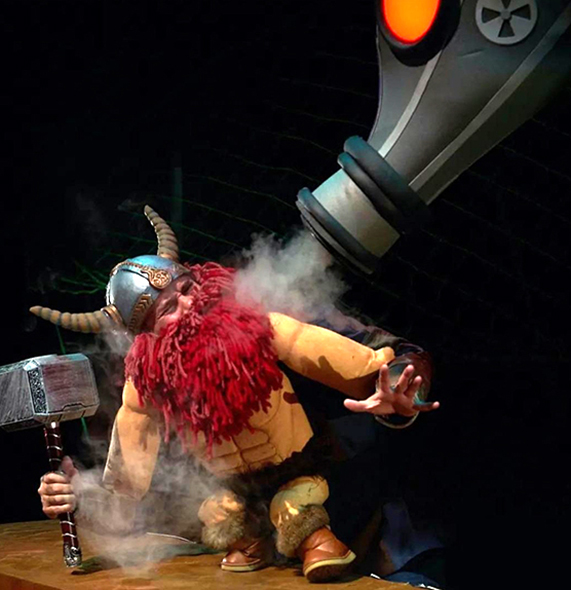 muneco thor ragnarok jormungandr solytierra