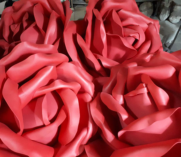 gomaeva flores gigantes eventos decoracion colgantes